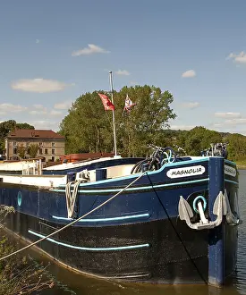 The barge Magnolia, formerly a barge