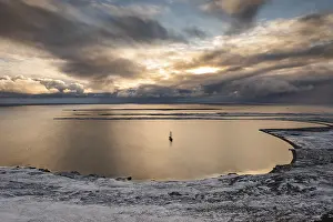 Barkentine Antigua, Murchisonfjord in the evening light