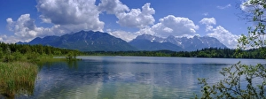 Barmsee, Karwendel mountains in the background