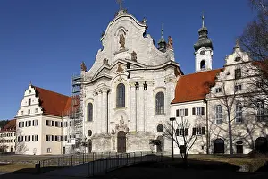 Baroque cathedral in Zwiefalten