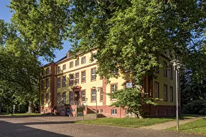 Baroque Hallenburg Castle, former residence of the Counts of Schlitz