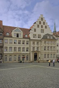 Baroque Luntzelhaus built in 1755 with stepped gable