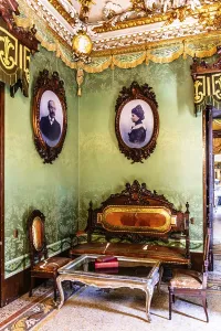 Baroque Palazzo Parisio and its garden resembles a kind of mini-Versailles in its splendour