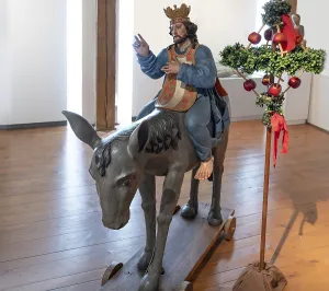 Baroque palm donkey, around 1700