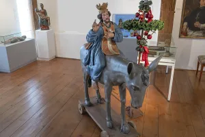 Baroque palm donkey, around 1700