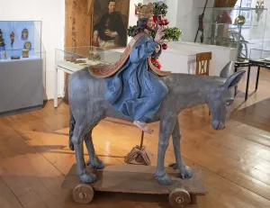 Baroque palm donkey, around 1700