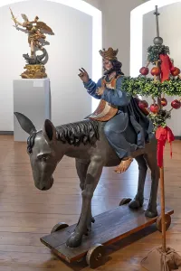 Baroque palm donkey, around 1700