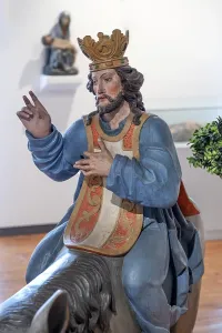 Baroque palm donkey, around 1700