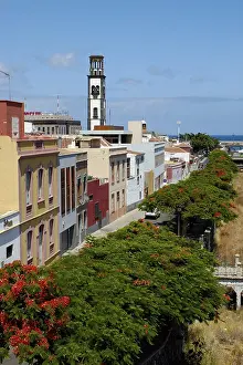 Barranco de Santos and churchtower N