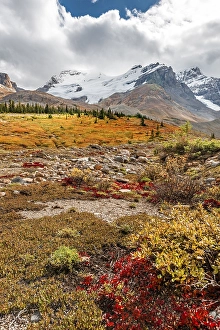 Barren landscape, glacial valley