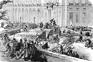 Barricades of the Paris Commune or La Commune de Paris