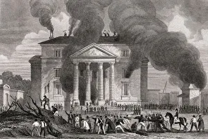 Barriere Saint-Denis, 1830, July Revolution
