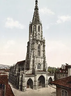 The Basel Minster is a religious building in the Swiss city of Basel