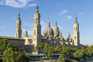 Framed Print : Basilica of Our Lady of the Pillar cathedral church