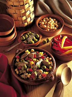 Basque lamb salad, Spain, Europe