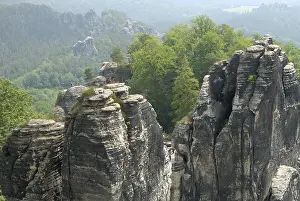 Bastei Group with Rock Castle, Neurathen
