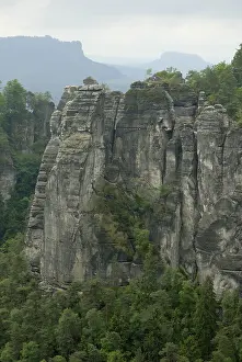 Bastei Group, Saxon Switzerland, Saxony, Germany