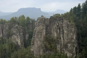 Bastei Group, Saxon Switzerland, Saxony, Germany