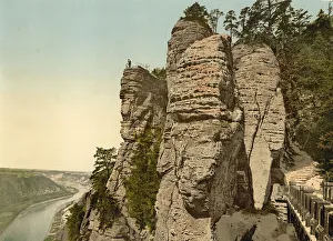 The Bastion in the Elbe Sandstone Mountains