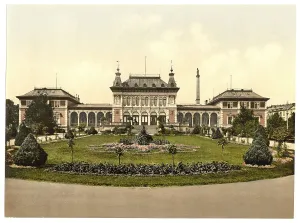 The bath house, spa hotel, in Bad Elster