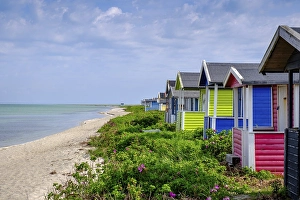 Category Scandinavia Prints: Bathing house in the nature reserve Flommen