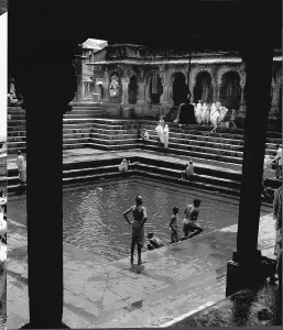 Bathing Pond, Nasik, Maharashtra, India, Asia, 1956, Asia