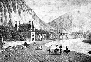 The baths of Bad Ems an der Lahn