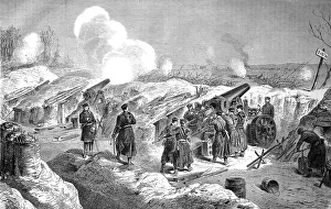 Battery Prussian drawn mortar No