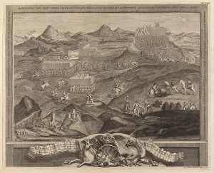 The Battle of Carberry-hill near Edinburgh with the surrender of Mary Queen of Scots to the Confederate Lords of