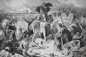 Battle of the Catalaunian Plain in 451