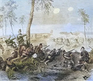 Battle between Chebilly and Villeinif outside Paris on 30 September 1870
