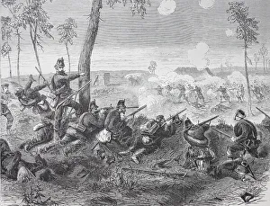 Battle between the communes of Chevilly and Villejuif near Paris on 30 September 1870