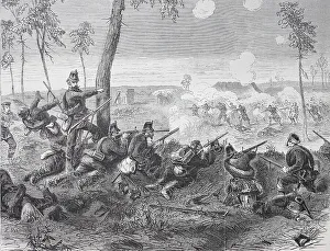 Battle between the communities Chevilly and Villejuif near Paris on 30 September 1870