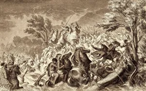 The Battle of the Crimissus, between Carthaginian and Syracusan armies in 339 BC