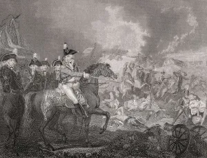 The Battle of Famars on 23 May 1793 during the Flanders Campaign of the War of the First Coalition