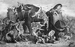 Battle of Gaza during the Third War of the Diadochi