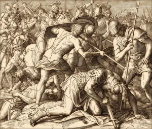 Battle of Gilboa, death of Saul