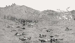 Battle of Ginnis, a minor battle of the Mahdist War on December 30