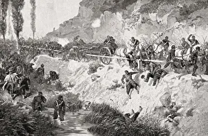 The Battle of Gravelotte on 18 August 1870