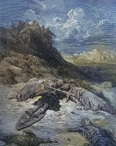 The Battle of Hattin took place on 4 July 1187 between the Crusader states in the Levant