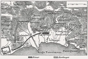 Battle of Lake Trasimene plan, Second Punic War