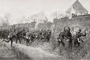 The Battle of Le Bourget, siege of Paris
