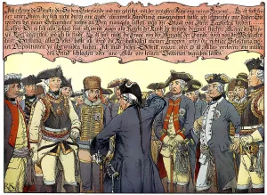 Before the Battle of Leuthen on 5 December 1757 during the Seven Years War