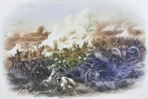 The Battle of Moodkee in India