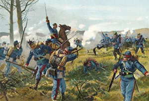 The Battle of Nuits, Bataille de Nuits-Saint-Georges on 18 December 1870 was a battle of the Franco-German War 1870-71