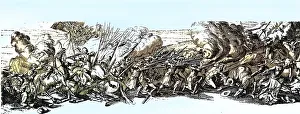 Battle Scene, Late 17th century