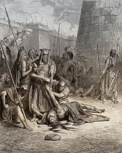 Battle of Thebaz, Death of Abimelech