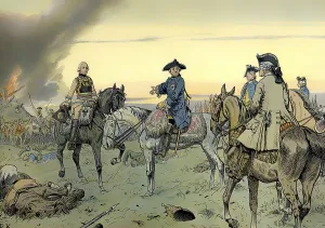 After the Battle of Zorndorf on 25 August 1758 in the Seven Years War