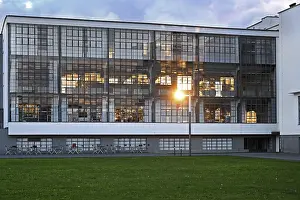 Bauhaus building, Dessau, Saxony-Anhalt, Germany