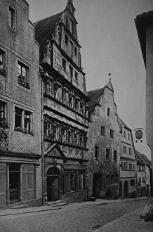 Baumeisterhaus house in Rothenburg